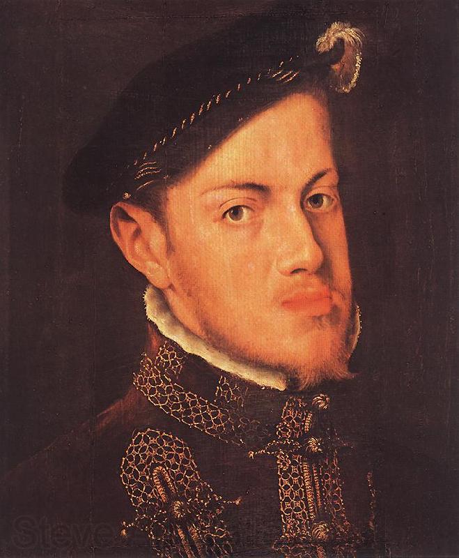 MOR VAN DASHORST, Anthonis Portrait of the Philip II, King of Spain sg Germany oil painting art